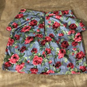 Floral skirt